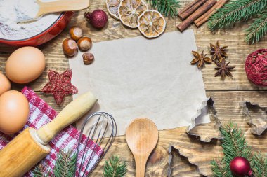 Noel fırın arka plan