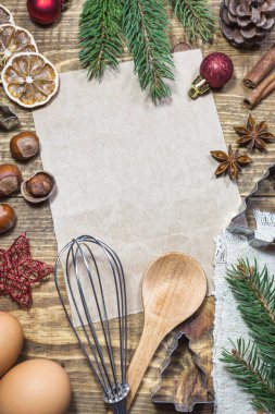 Noel fırın arka plan