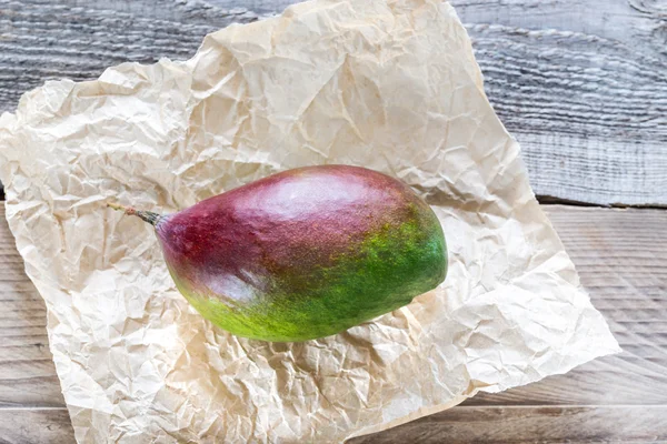 Fresh mango: top view — Stock Photo, Image