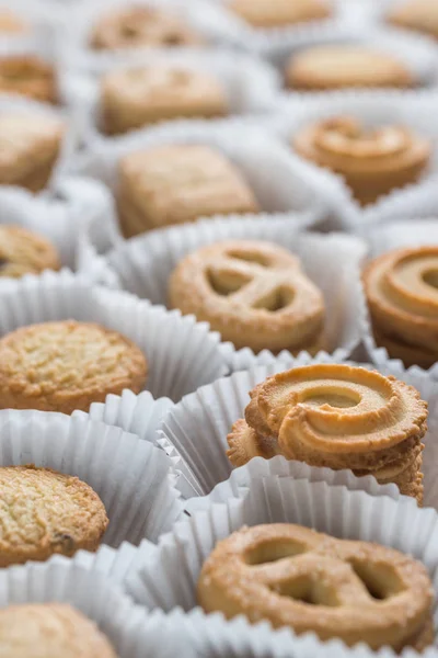 Stelletje boter koekjes — Stockfoto