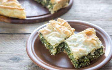 Spanakopita - Yunan ıspanaklı turtası