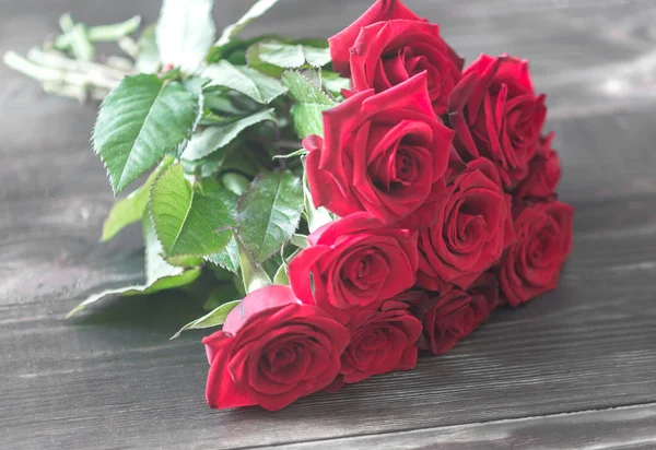 Bouquet of red roses — Stock Photo, Image