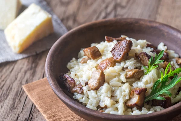 Risotto ai funghi — Fotografia de Stock