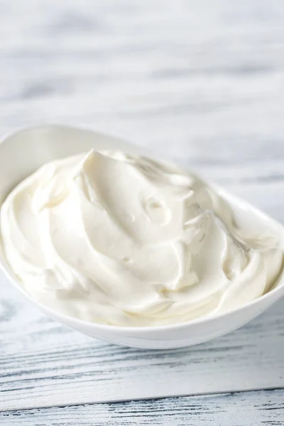Cuenco de yogur griego — Foto de Stock