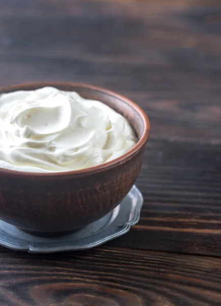 Cuenco de yogur griego — Foto de Stock