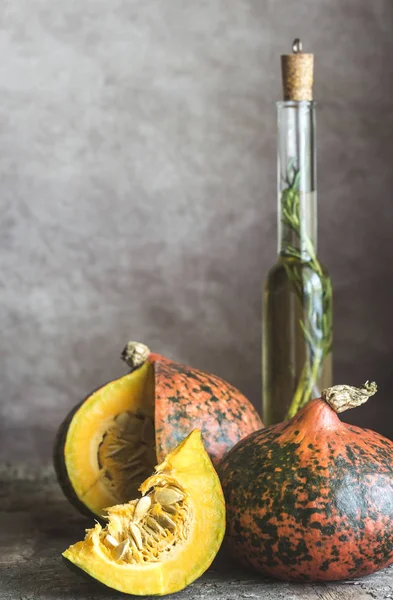 İki hokkaido kabaklar