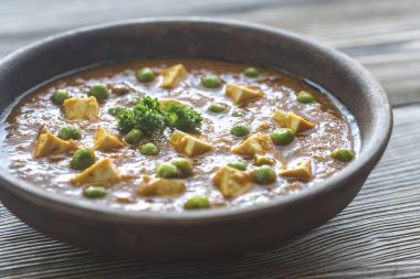 Mattar paneer kase