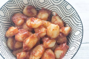 Domates soslu patates gnocchi