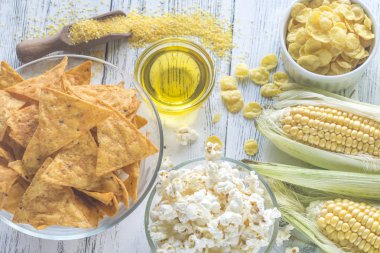 Mısır ürünleri varyasyonu