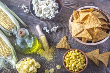 Mısır ürünleri varyasyonu