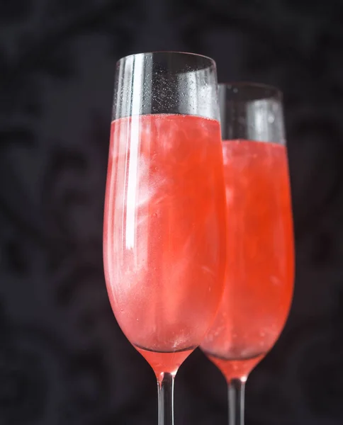 Bicchieri di champagne cocktail — Foto Stock