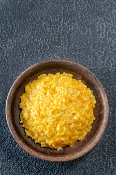 Portion de risotto de citrouille — Photo