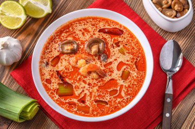 Tom Yum çorbası.