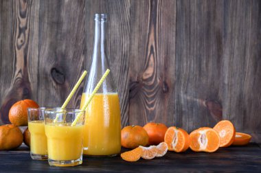 şişe portakal suyu