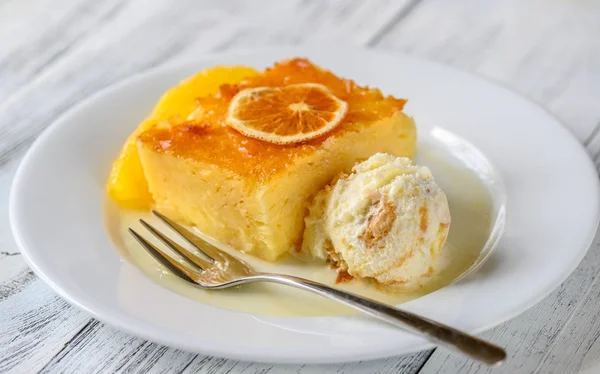 Pastel de naranja Portokalopita —  Fotos de Stock