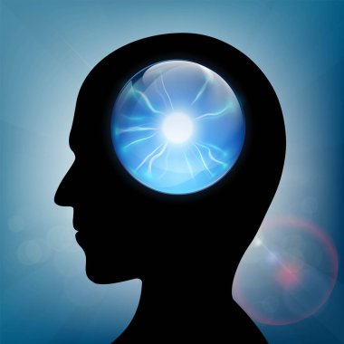 İnsan kafasına kristal küre