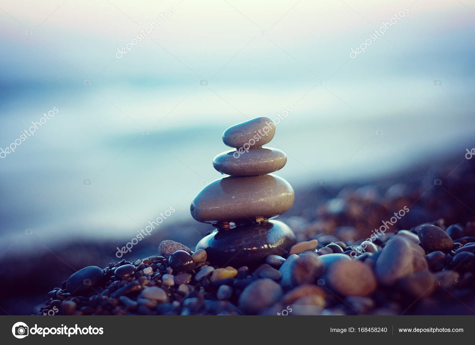 Zen Stones Balance Stock Photo Image By C Vantuz