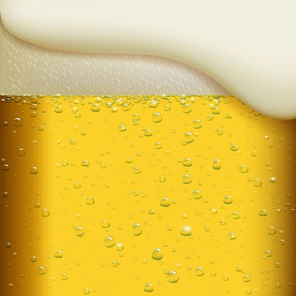 Glas bier. — Stockvector