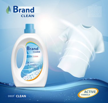 çamaşır deterjanı ile konteyner