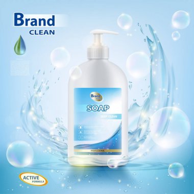 Hijyenik sabun ile şişe
