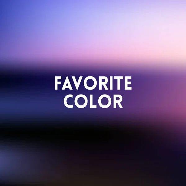 Quadratischer verschwommener fliederfarbener Hintergrund - Sonnenuntergangsfarben mit motivierendem Zitat — Stockvektor