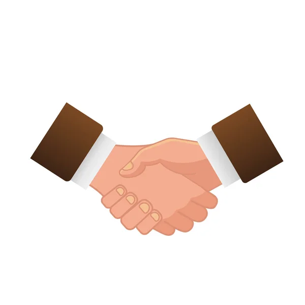 Obchodní handshake nebo smlouvy dohody ikony pro aplikace a webové stránky — Stockový vektor