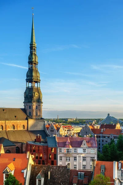 Panorama der alten Riga — Stockfoto