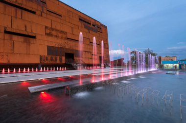 Gdansk, Polonya - 2 Ekim 2016: Avrupa Dayanışma Merkezi (Ecs)