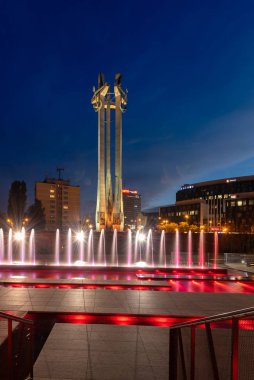 Gdansk, Polonya - 2 Ekim 2016: Avrupa Dayanışma Merkezi (Ecs)