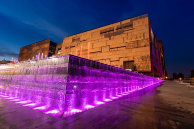 Gdansk, Polonya - 2 Ekim 2016: Avrupa Dayanışma Merkezi (Ecs)