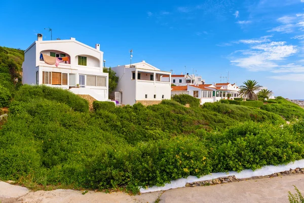 Cala Torret - beautiful bay in the southern coast at Binibeca village. Menorca, Spain — Stock Photo, Image