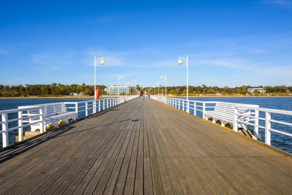 Jurata Pologne Mai 2020 Jurata Pier Une Destination Touristique Très — Photo