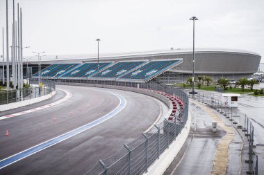 Olympic Park Soçi'Formula 1 pistinde