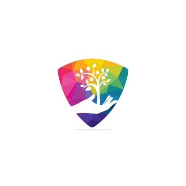 Aile bakım logosu tasarımı. Tıbbi Hizmetler veya sigorta hizmetleri logosu tasarımı.