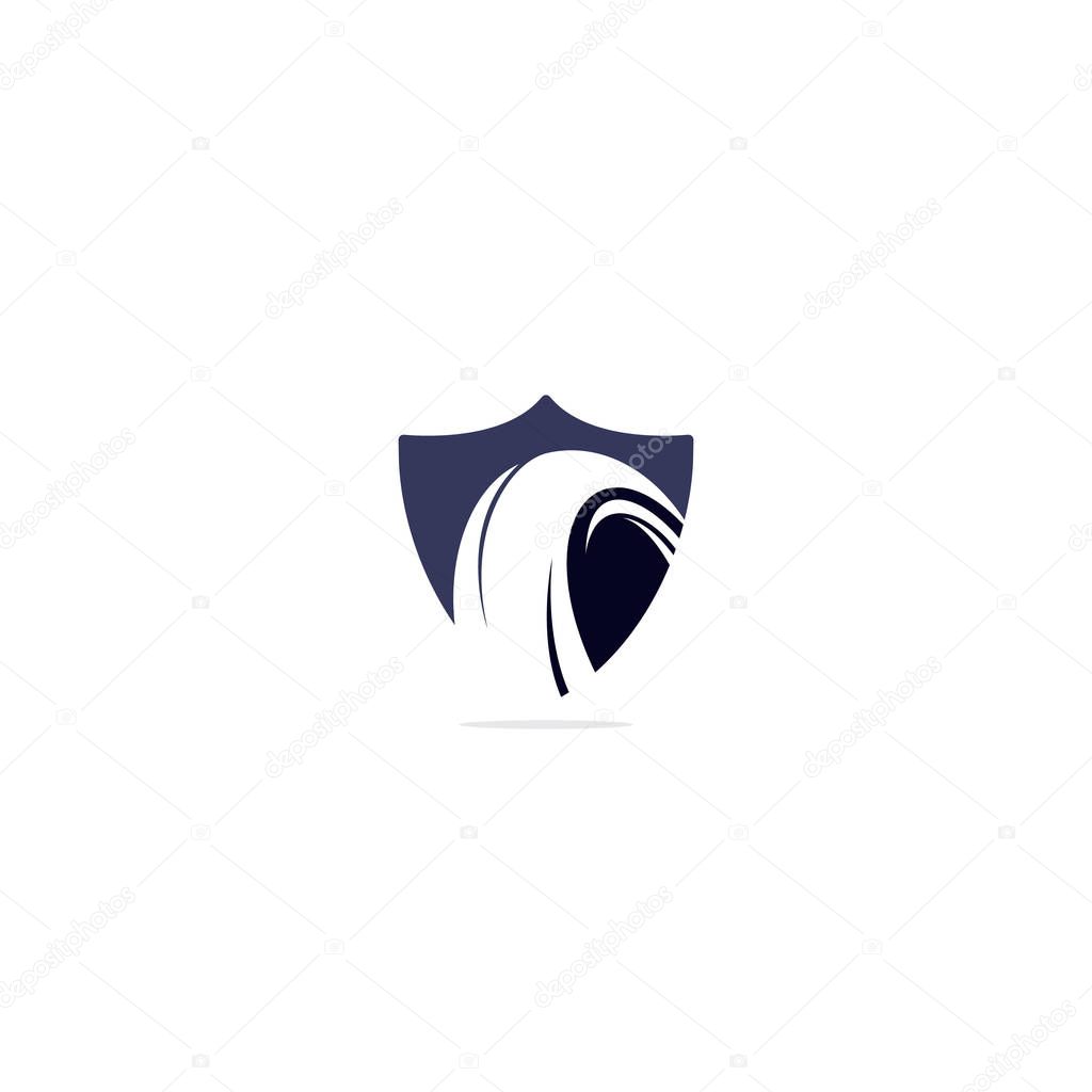 Tyre company or tyre shop vector logo design.