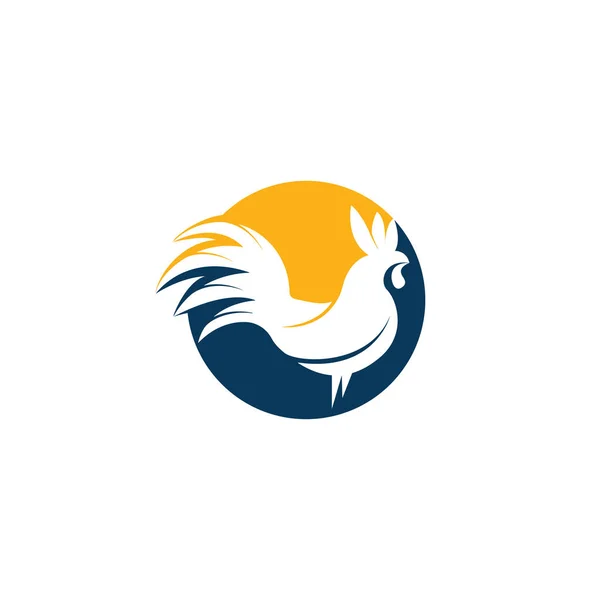 Projekt Logo Wektora Koguta — Wektor stockowy