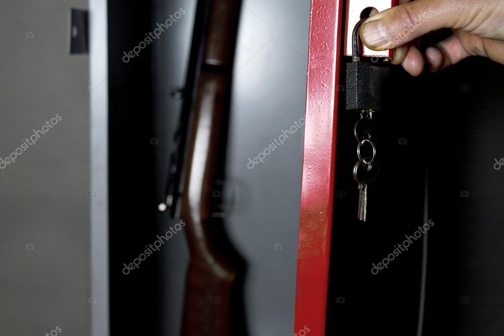 Safe With A Gun Stock Photo C Vectorass 126193420