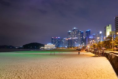 Haeundae gece görünümü
