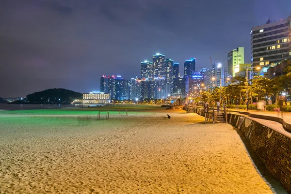 Haeundae gece görünümü