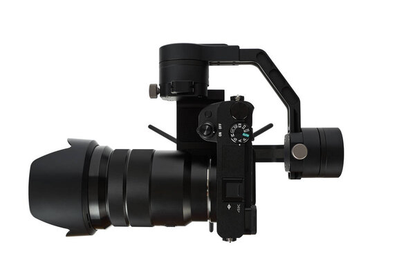 Стабилизационная система с 3-осными гимбалами и беззеркальной камерой
