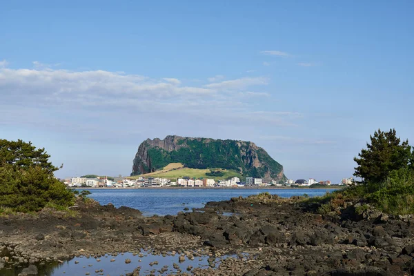 Seongsan Ilchulbong w Jeju — Zdjęcie stockowe