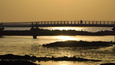 Sinchang yel değirmeni Coast deniz manzarası