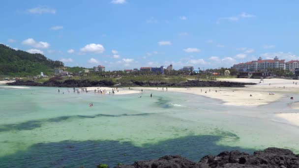 Playa de hamdeok seoubong — Vídeos de Stock