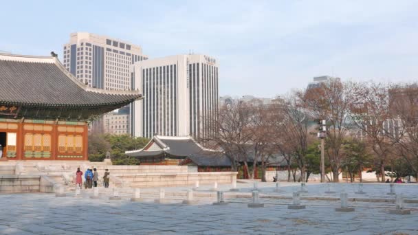 Junghwajeon, Κεντρική αίθουσα του Deoksugung — Αρχείο Βίντεο