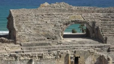 Antik Roma Harabeleri ve amfi tiyatro