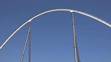 Heyecan verici Tema parkı Roller Coaster Ride