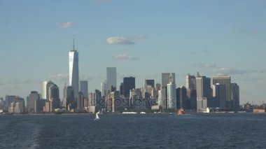 New York şehrinin silüeti