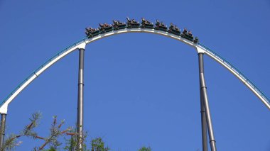 Tema parkı Roller Coaster Ride