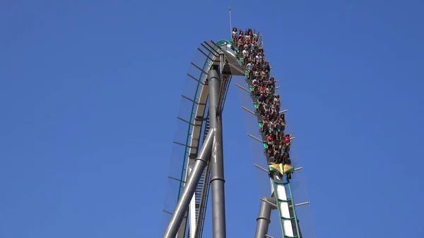 Fun Amusement Park Rides — Stock Photo, Image