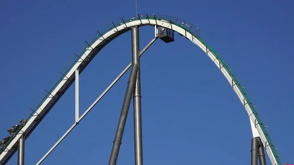 Roller Coaster Heyecan Fırtınası — Stok fotoğraf